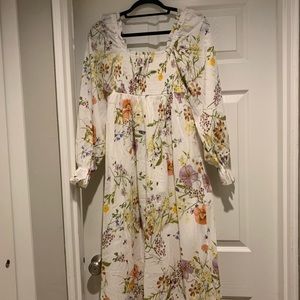 H&M new with tags organic cotton maxi dress XS